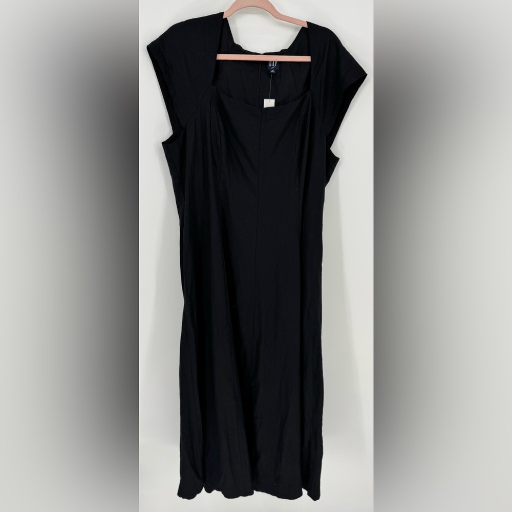Gap NWT Women's Linen Blend Long Maxi Dress